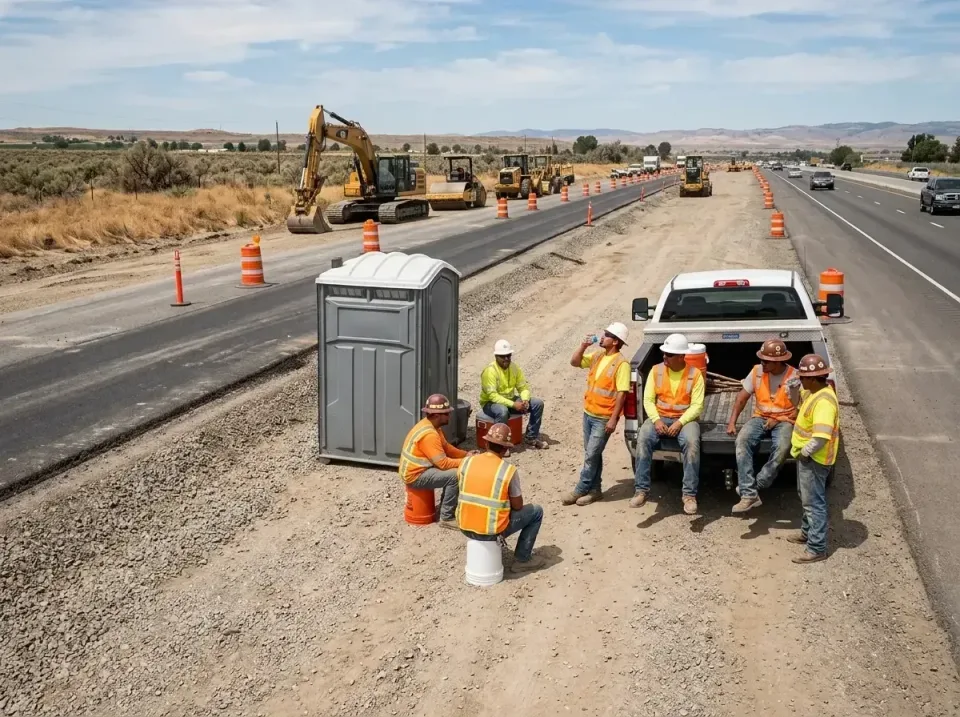 highway-road-construction-crew-007 — frequently asked questions, Porta Potty and Restroom Rentals in Perry, GA